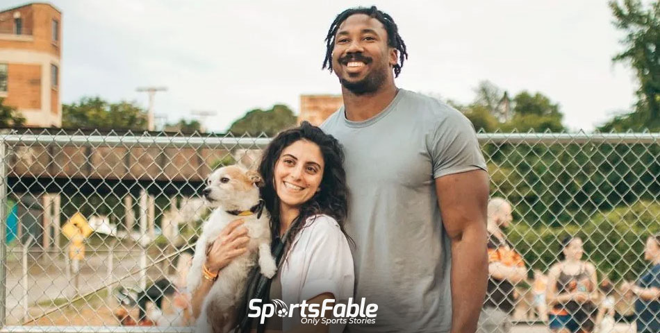 CONGRATULATIONS!!!: The Browns Star “Myles Garrett” finally wedded his old time Girlfriend “Serra Tumay” which was a moment of…