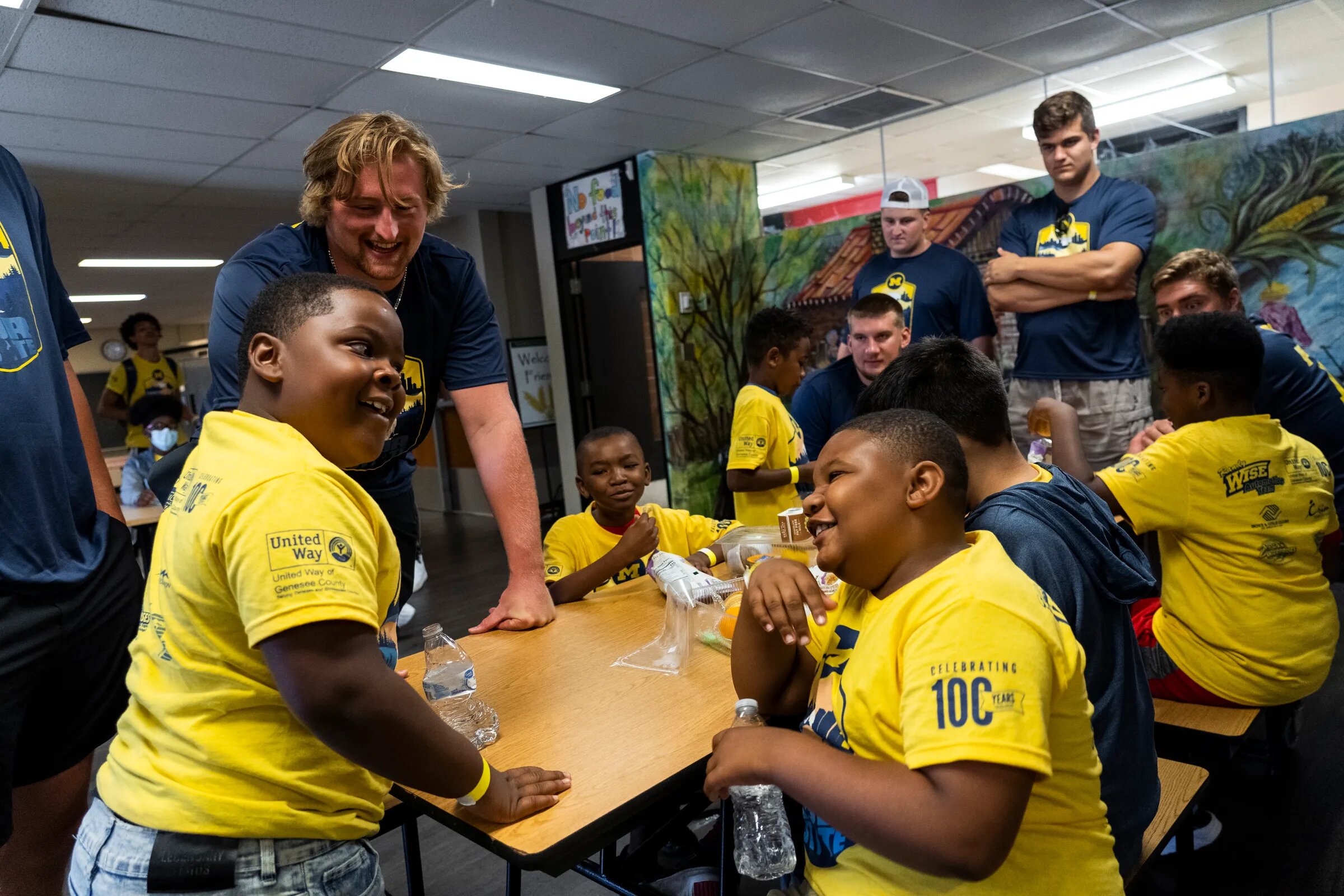 CHARITY OUTREACH!!!: Michigan Wolverines Football gives back to the society as thousands of individuals where able to benefit from the charitable work done by…