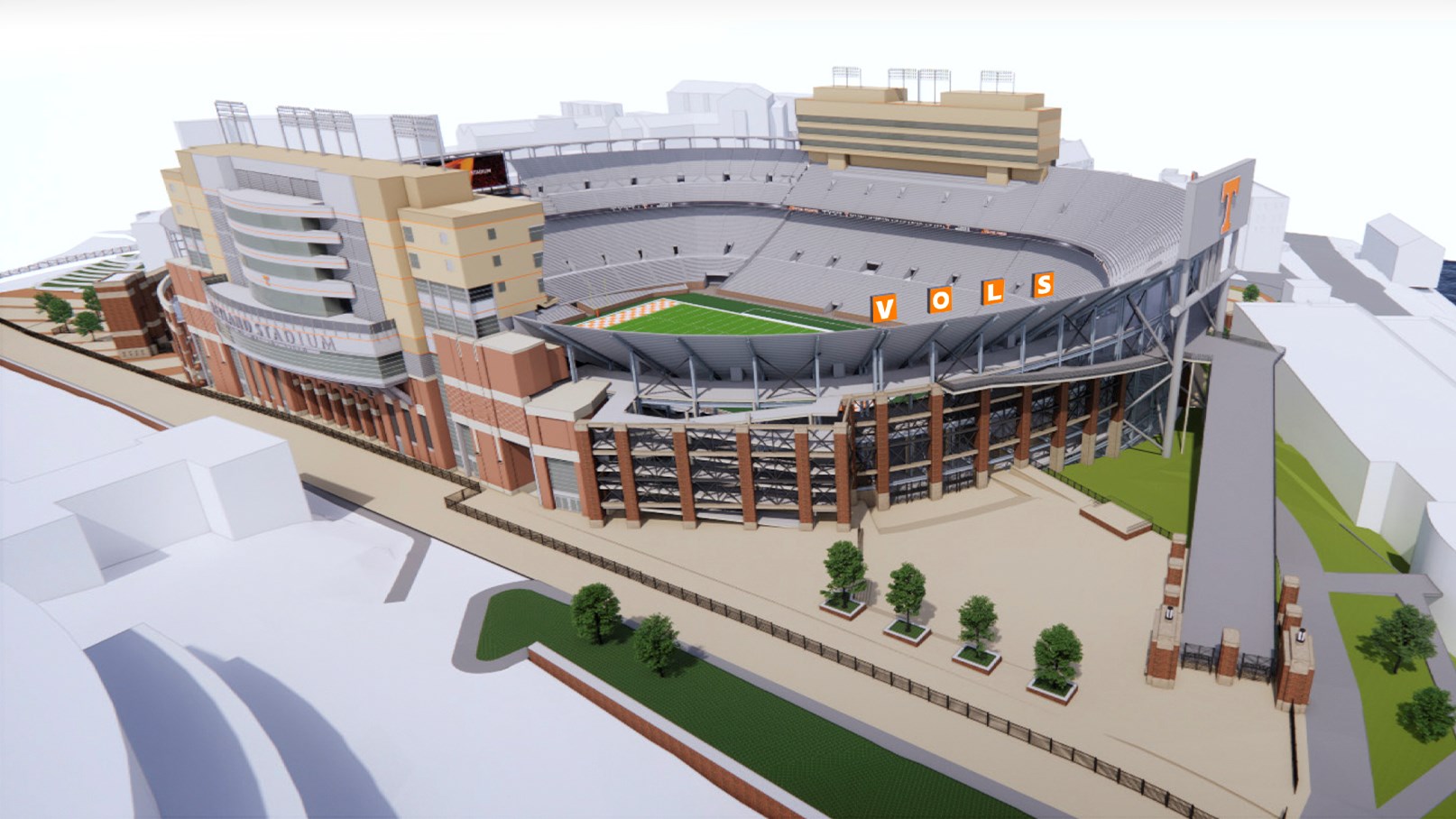 CONGRATULATIONS!!!: GREAT NEWS!!!: “Tennessee Vols” Management Unveils Their New “STADIUM” With The Largest Capacity In History which Has Been…Read More…