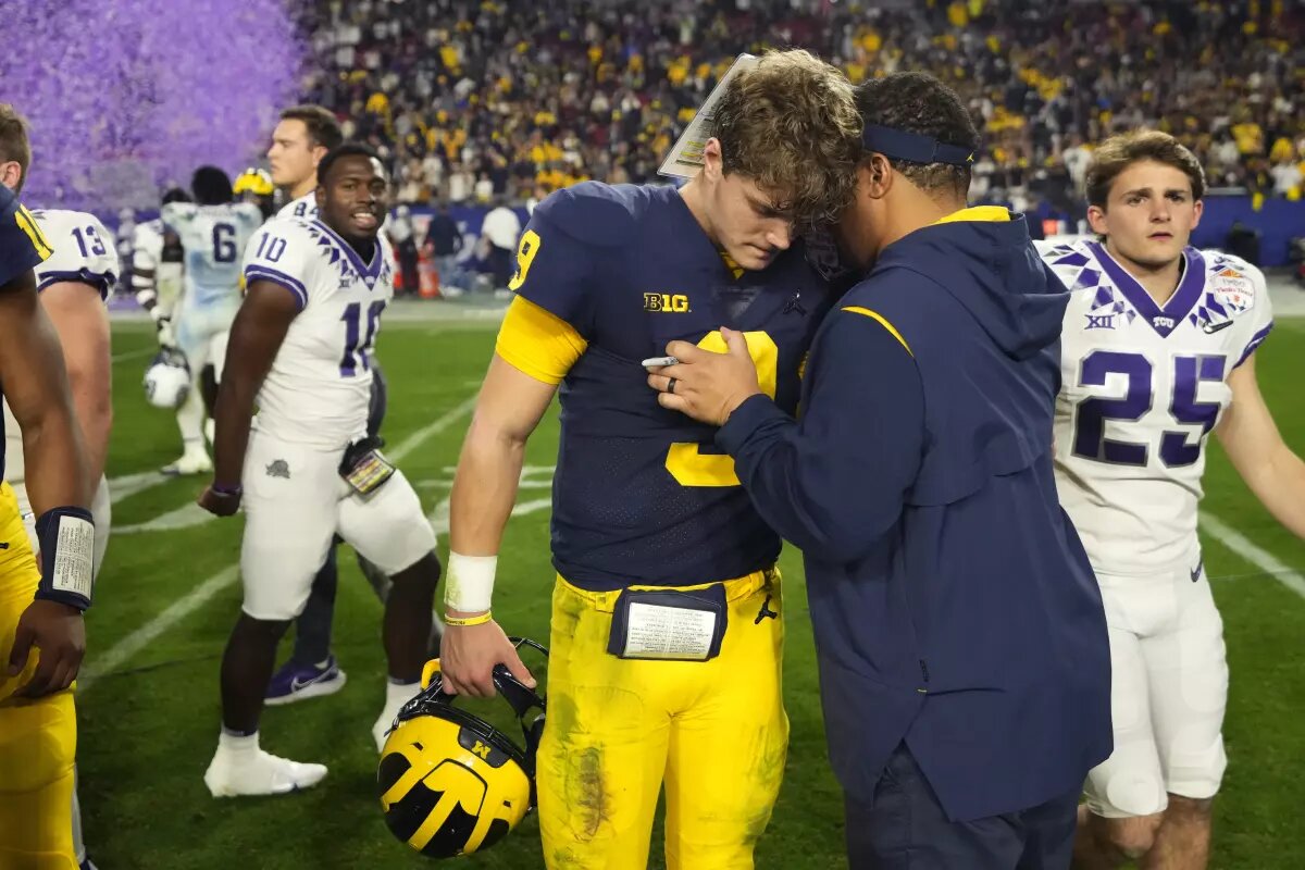 BREAKING NEWS!!!: So sad, Michigan young star  “J.J. McCarthy” is given suspension after quarrelling with the head coach which the suspension is to be added if he tenders no apology to…