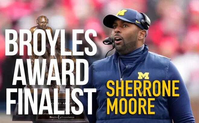 CONGRATULATIONS!!!: Michigan head coach “Sherrone Moore” wins a “Significant Award” as he’s been recognized as the…