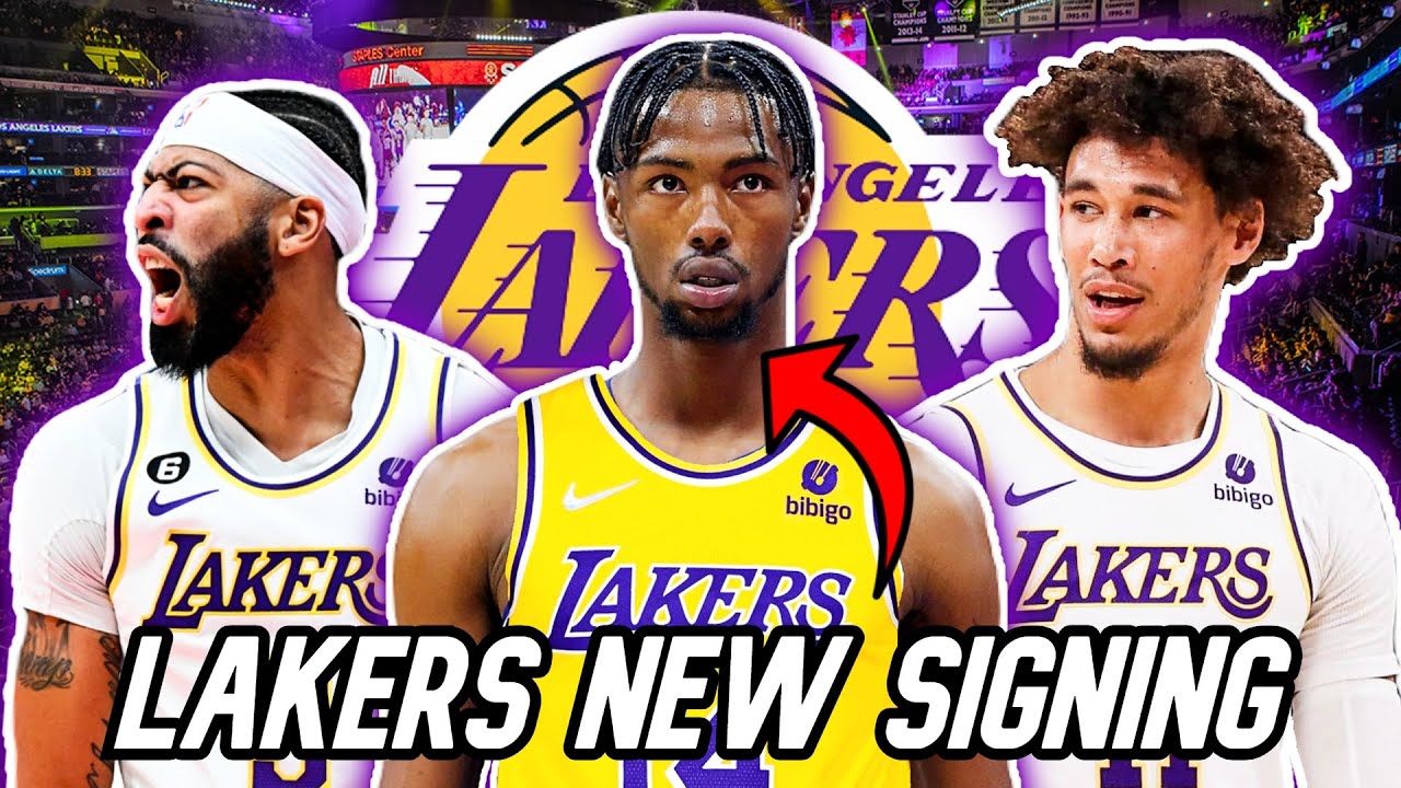 CONGTRATULATIONS!!!: Lakers Inked a Mega Hitting  Contract With a Young Talent Worth…