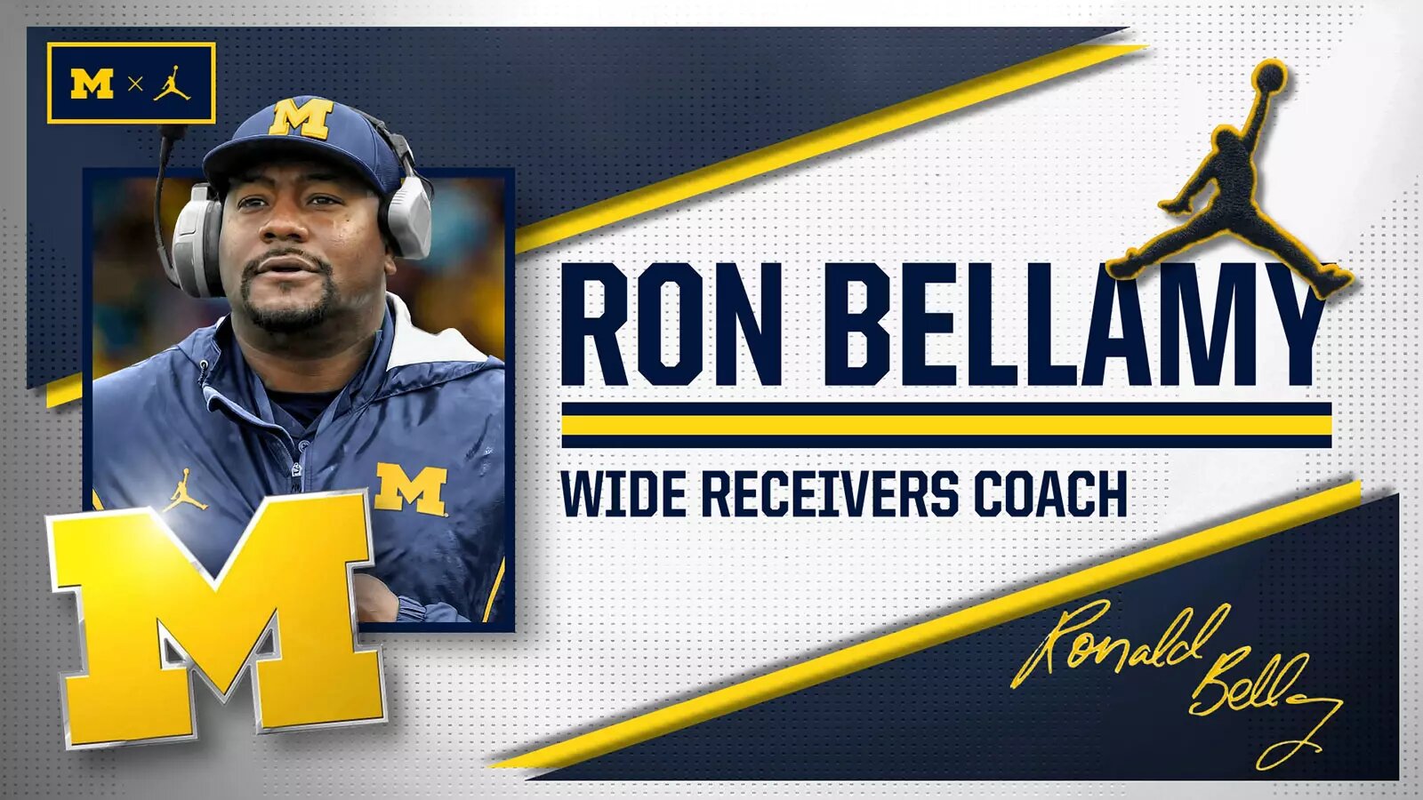 BREAKING NEWS!!!: Michigan wide receivers coach “Ron Bellamy” just got fired by the team due to his inability to…